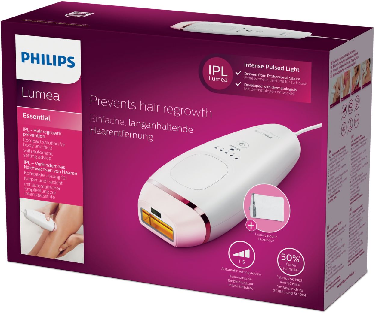 La depiladora de luz pulsada Philips que elimina el vello en tres sesiones  - Showroom