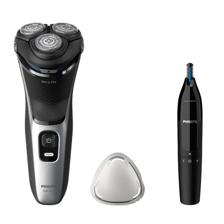 S3143/02 Shaver 3000 Series Elektrisk shaver til våd og tør barbering