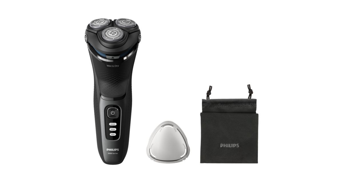 Shaver 3000 Series Elektrický strojček na holenie namokro aj nasucho S3244/12 - hlavný produktový obrázok Philips