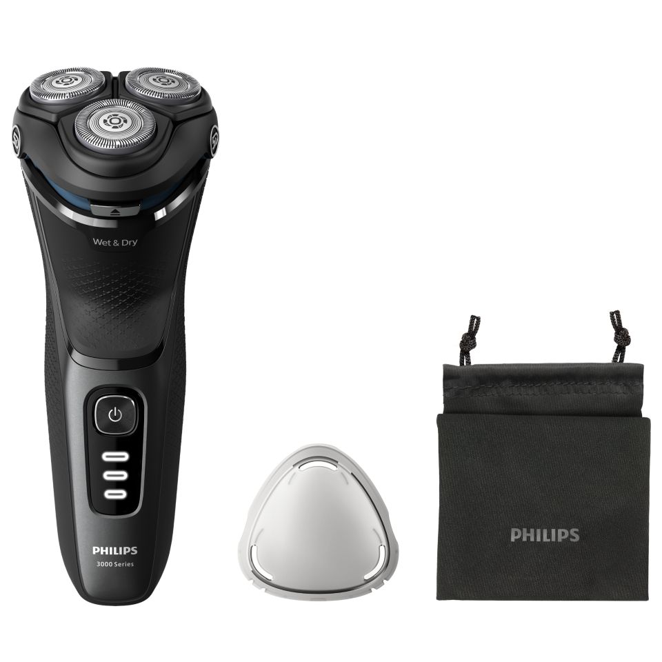 Philips S 3134/57 - Series 3000 Afeitadora de Hombre Incl. Nariz y Oído