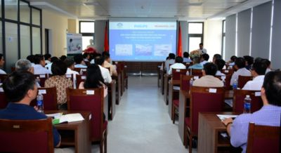 Đại diện Sở Y tế tham dự hội thảo chẩn đoán hình ảnh