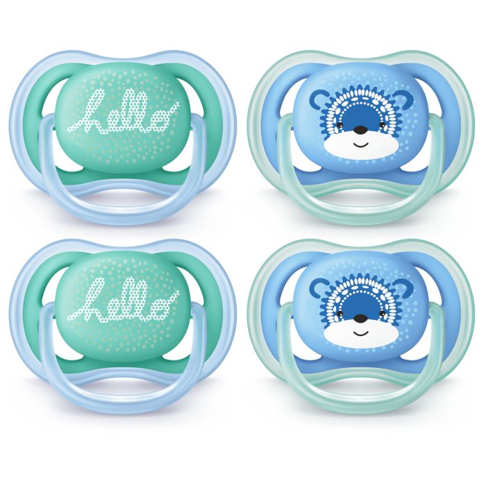 A light, breathable pacifier