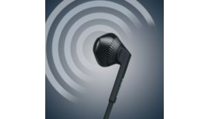 14.2mm speaker drivers for powerful sound and rich bass