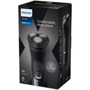 Shaver 3000X Series Rasoio elettrico Wet & Dry