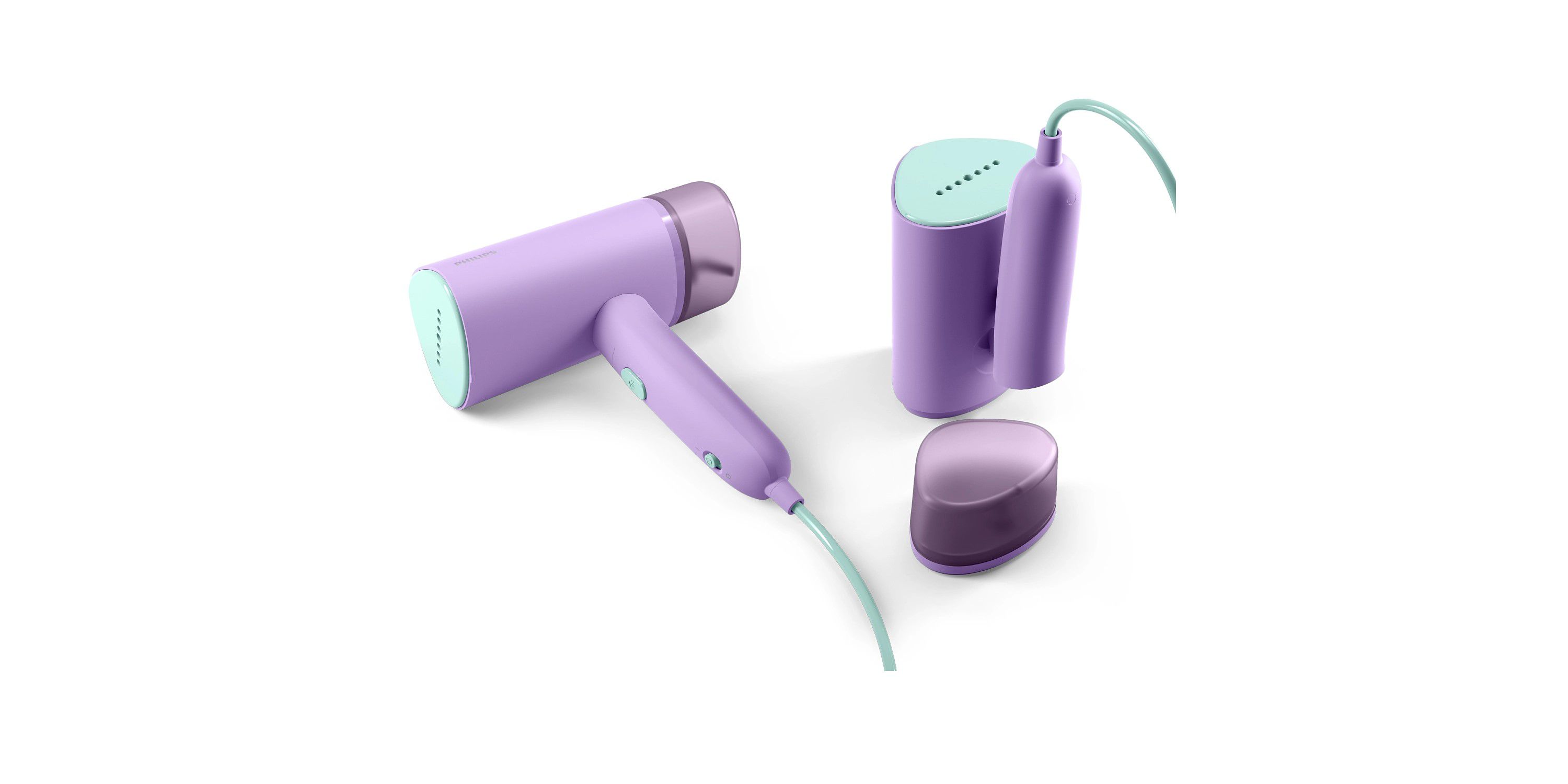 Philips Steamer 3000 Series STH3010/30 in flieder color, handheld garment steamer