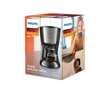 Philips HD7462 Basic Mid Drip Coffee Maker Grey