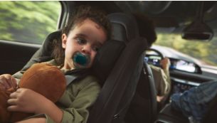 Soft, flexible shield reduces irritation**