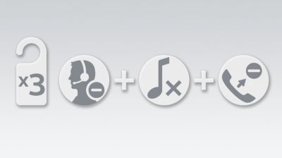 Advanced privacy: blacklist, silence mode, call barring*