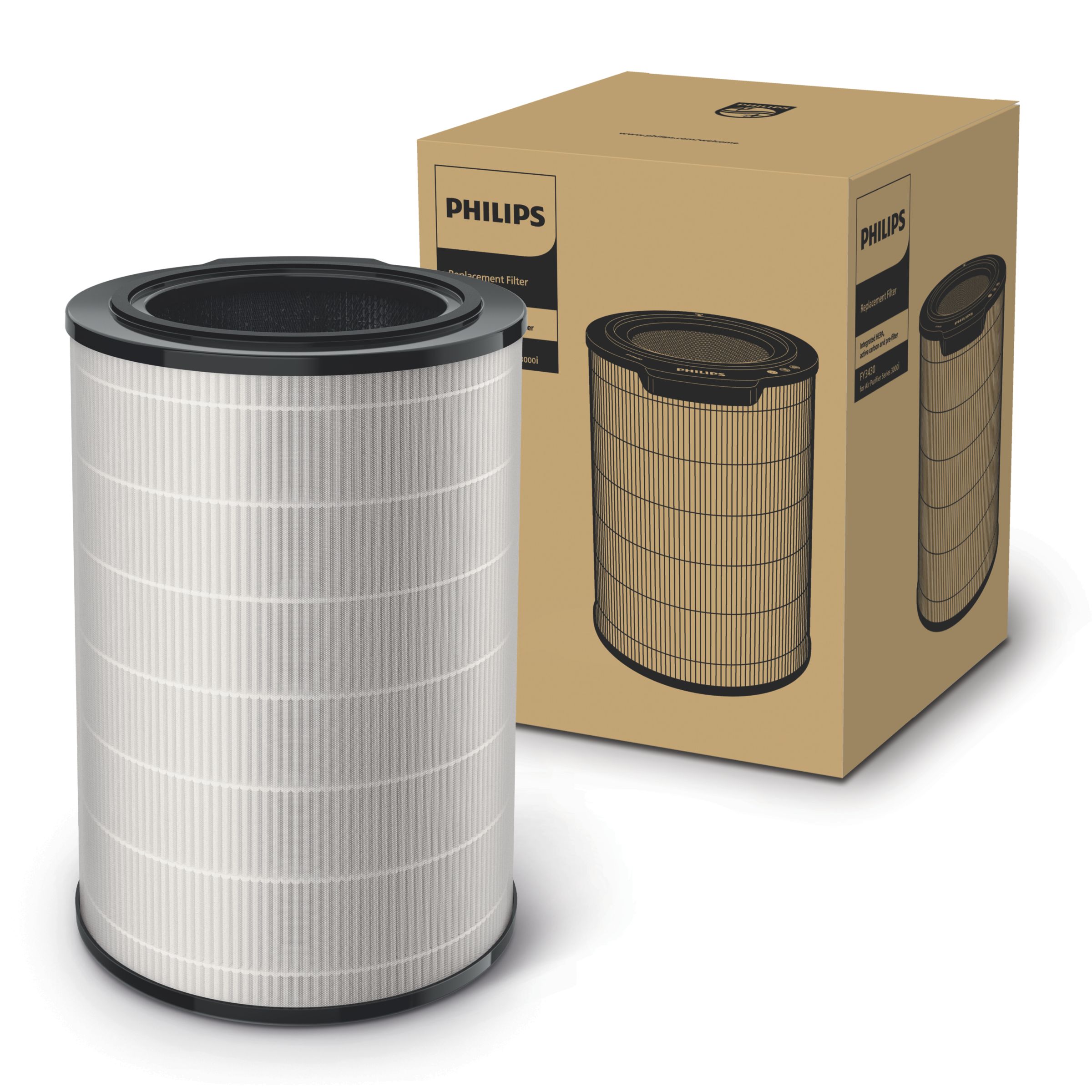 Philips Genuine replacement filter - Integrat 3-în-1 - FY3430/30