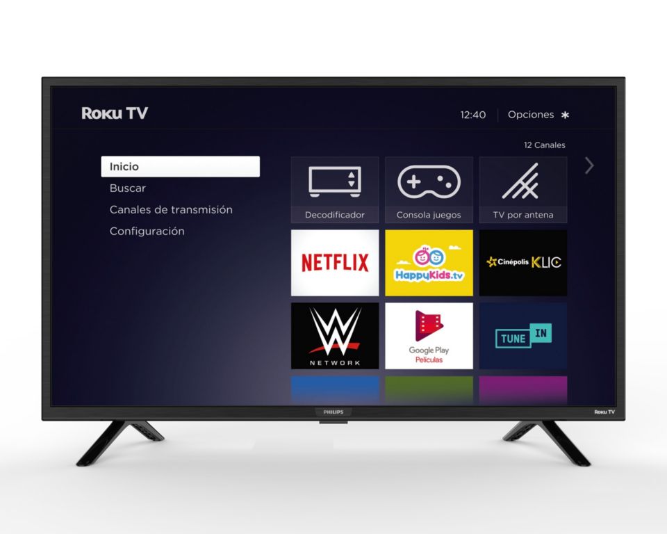 Más que un Smart TV, un Roku TV.