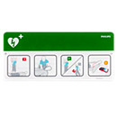 AED Awareness Placard green Accessories