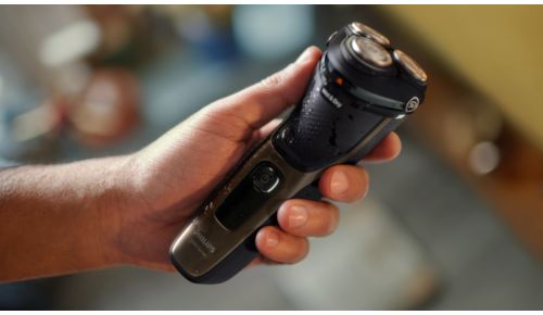 Mango antideslizante para un afeitado seguro