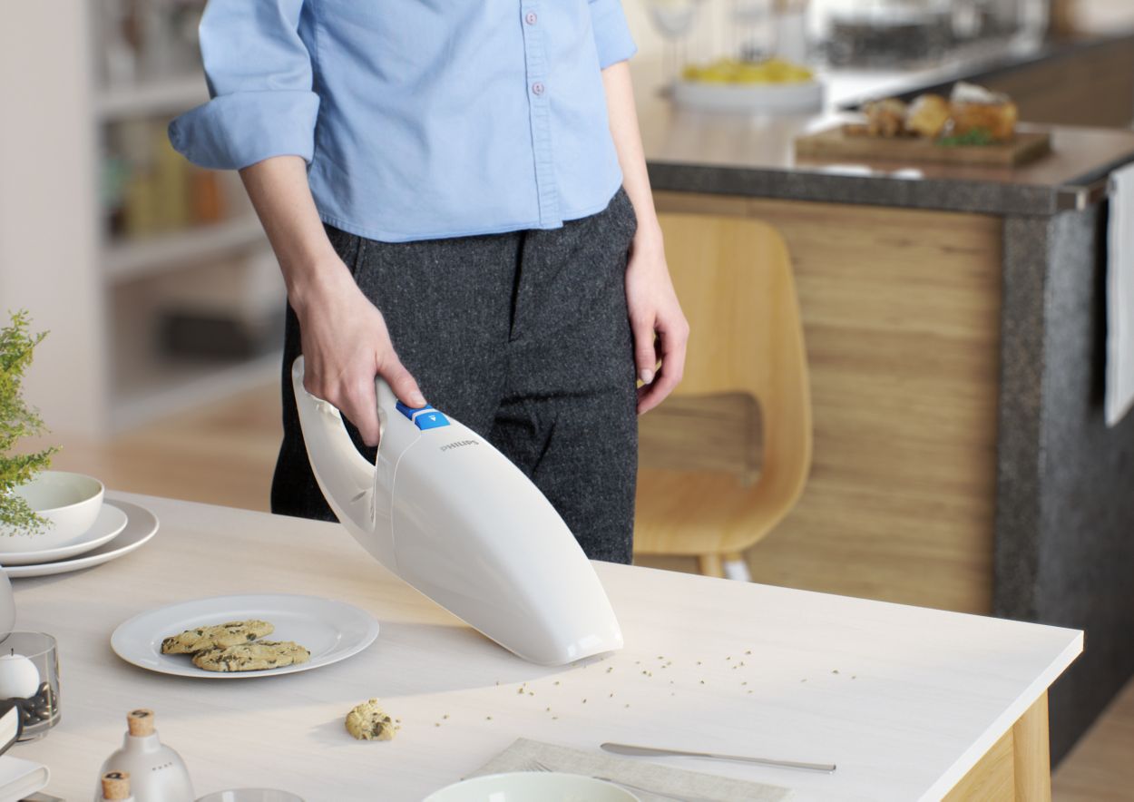 MiniVac Handheld vacuum cleaner FC6150/01R1 | Philips