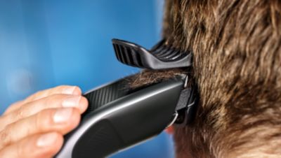 Einfacher und gleichmäßiger Haarschnitt