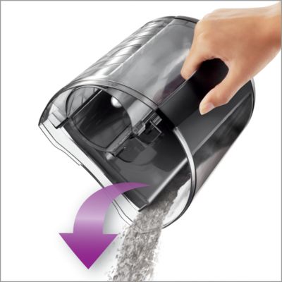 Napredna posuda za prašinu dizajnirana tako da se lako prazni