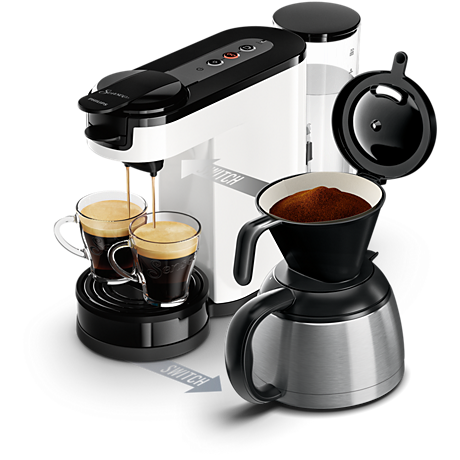 HD7892/01 SENSEO® Switch Machine à café à dosettes et filtre