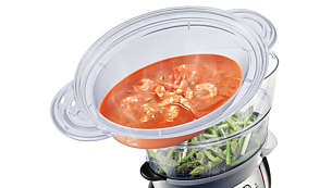 XL-Dampfaufsatz für Suppen, Eintöpfe, Reis und mehr