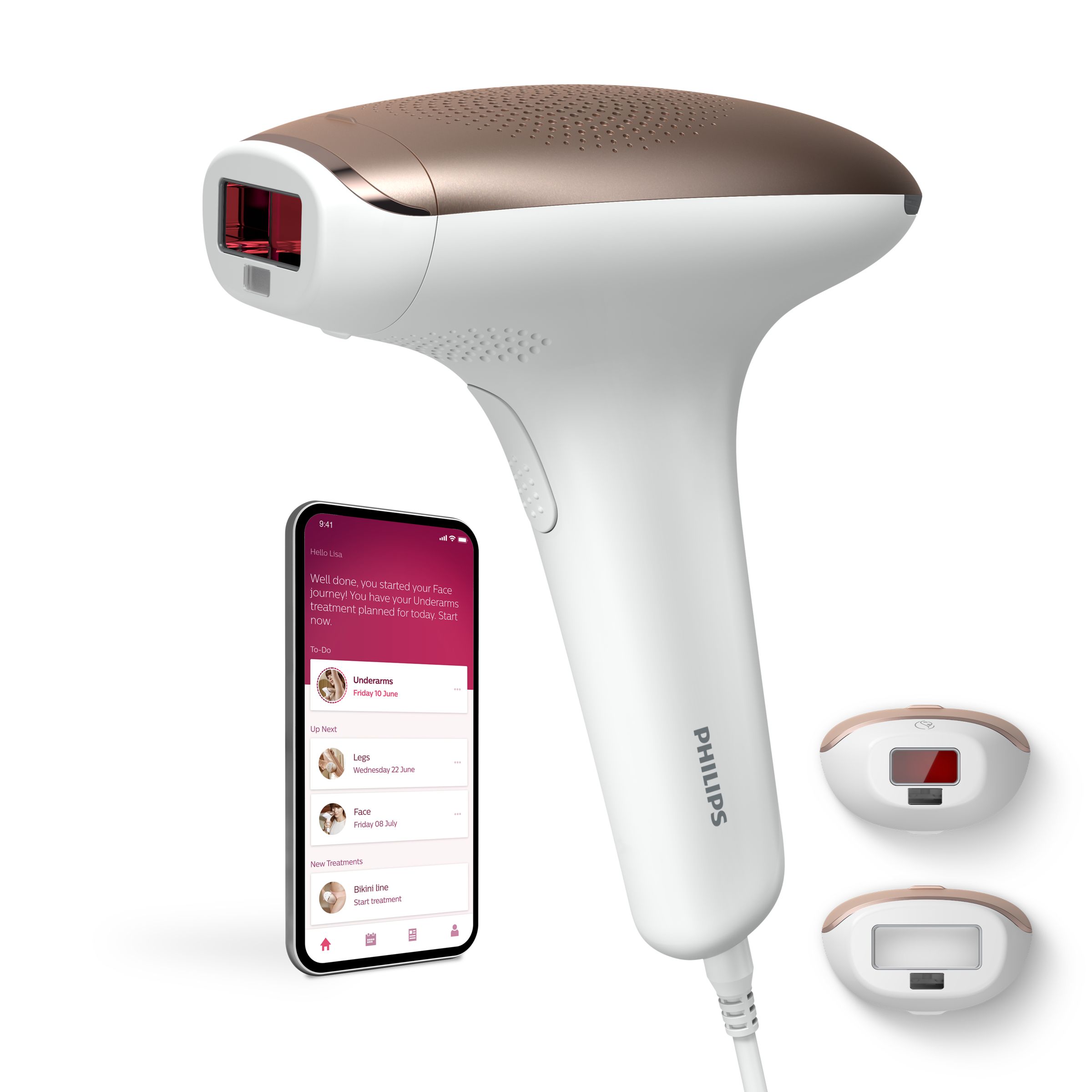 Philips Lumea IPL 7000 Series - IPL Epilátor Na Odstraňování Chloupků - SC1997/00