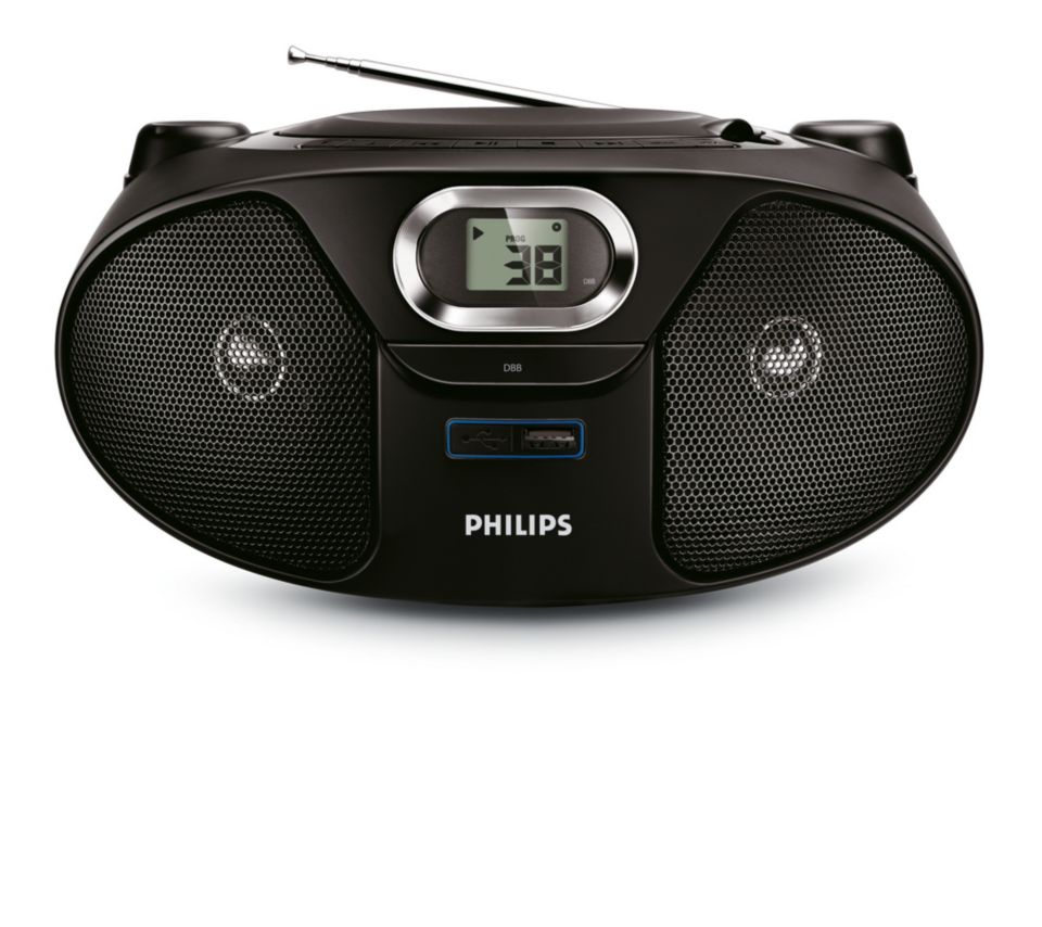 Магнитола с CD AZ382/12 | Philips