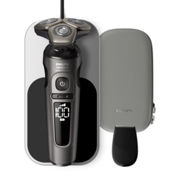 Shaver S9000 Prestige Wet & Dry Electric shaver with SenseIQ
