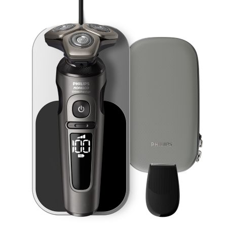 SP9872/86 Shaver S9000 Prestige Wet & Dry Electric shaver with SenseIQ