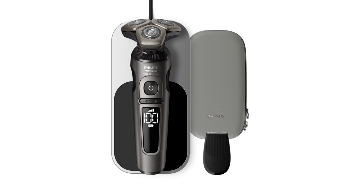 Shaver S9000 Prestige Wet & Dry Electric shaver with SenseIQ
