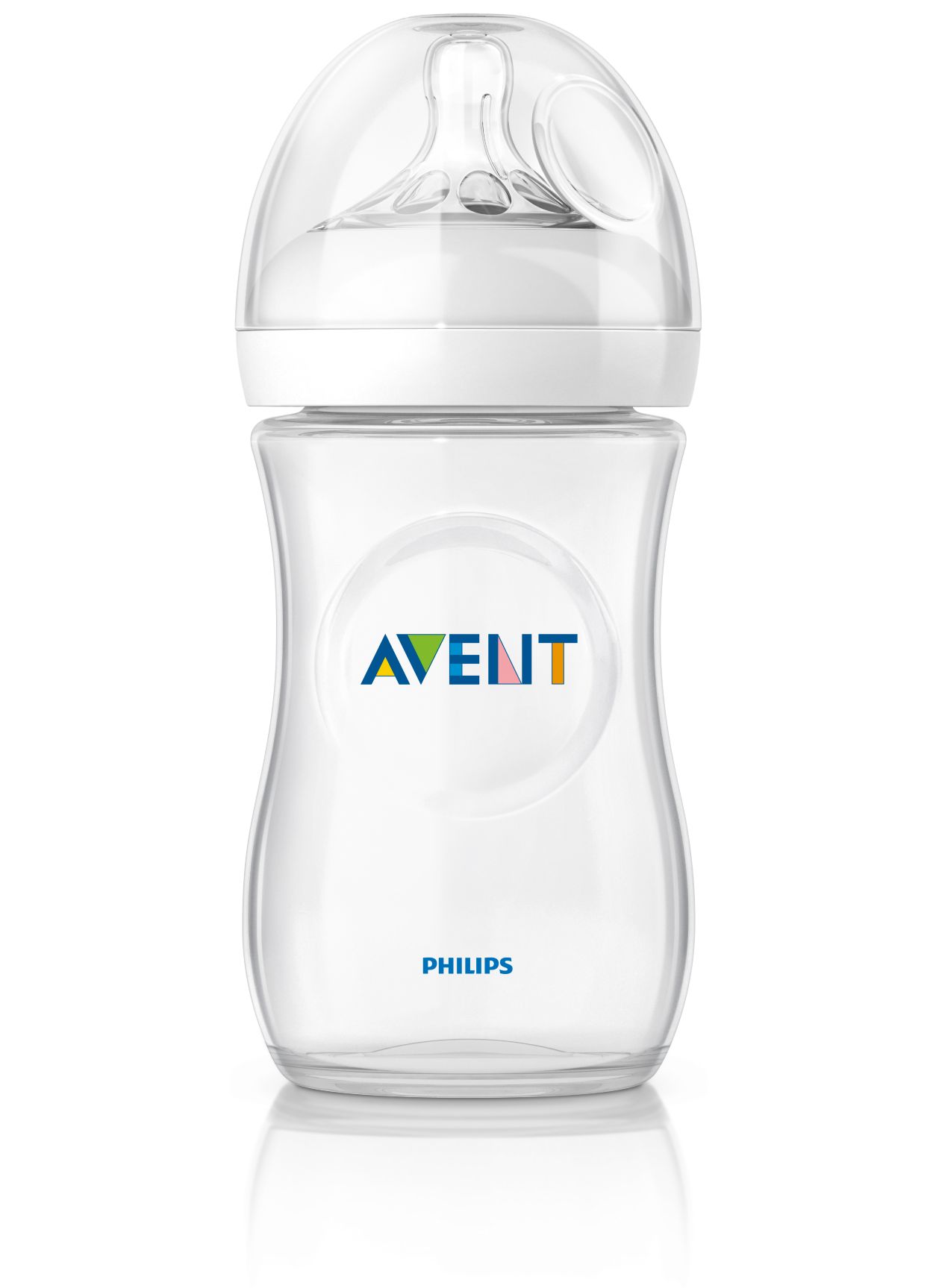 Philips Avent Biberon à Réponse Naturelle de 260 ml avec valve AirFree,  sans BPA pour les bébés de 1 mois et +, motif éléphant (modèle SCY673/81) :  : Bébé et Puériculture