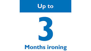 Up to 3 months ironing