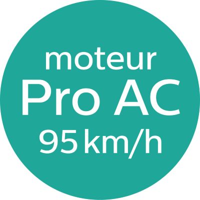 DryCare Pro raggiunge un flusso d'aria di 95 km/h