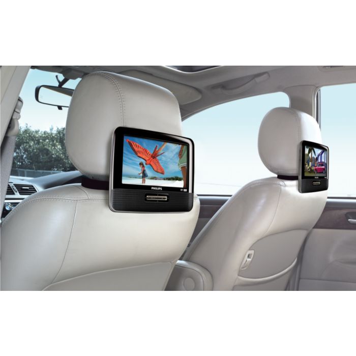 Philips portable dvd selling player/car headrest