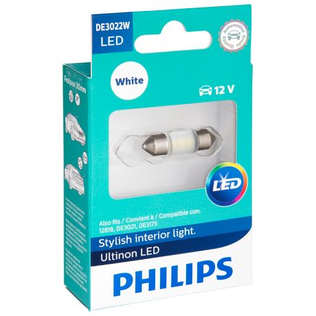 DE3022ULWX1 Ultinon LED Ampoule d’intérieur de voiture