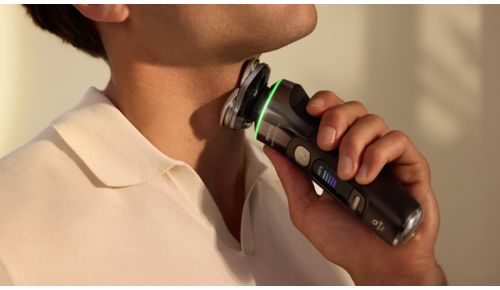 Precisión, incluso en las zonas más difíciles de afeitar