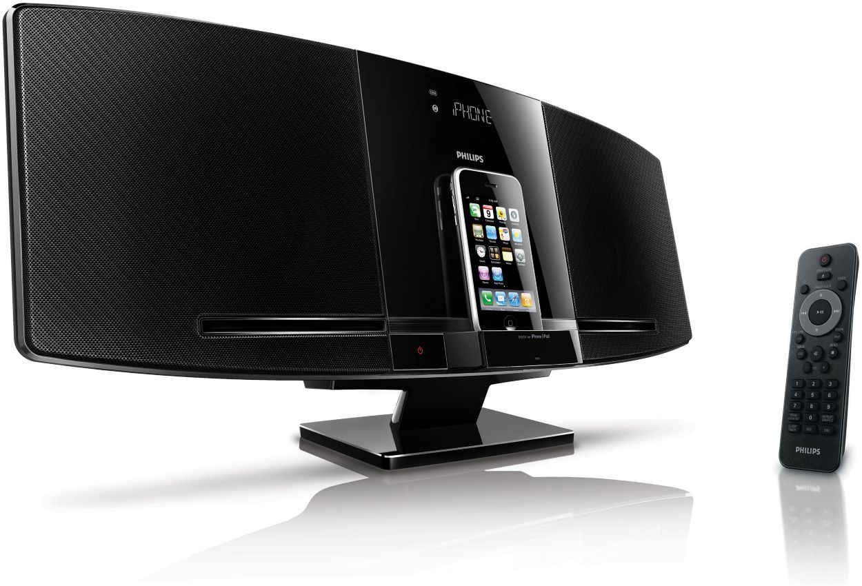 Sleek micro sound system DCM292/12