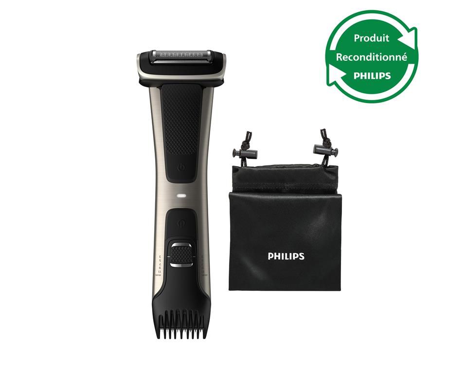 Tondeuse corps pr&eacute;cise, sans danger m&ecirc;me sous la ceinture