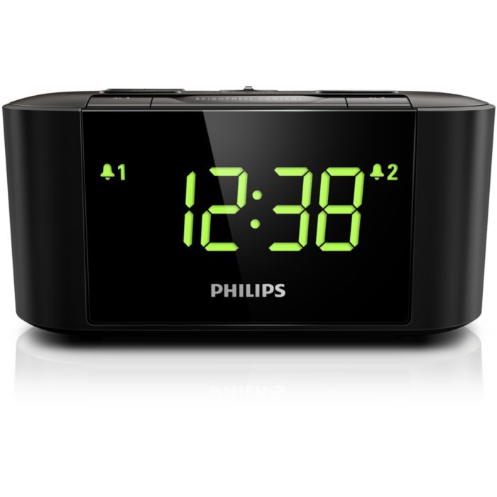 Big display clock radio