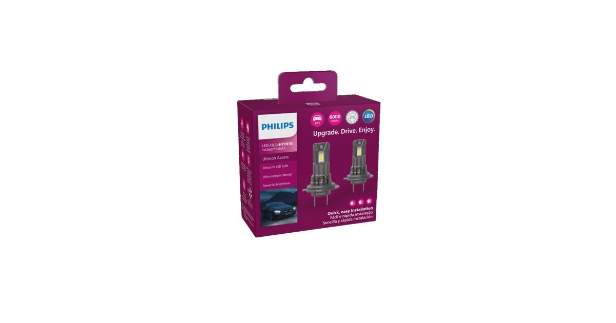 Ultinon Access HL Lâmpada de faróis automotivos LUM11972U2500X2/40
