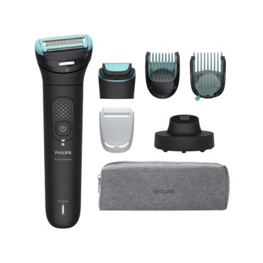 Body Groomer 7000 Series Testina flessibile 2D, doppia rifinitura/rasatura
