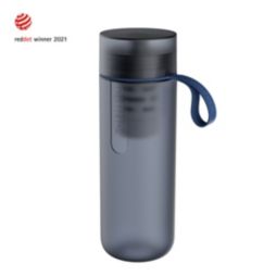 Philips Water GoZero Everyday Bottle Activated Carbon Fiber Filter to  Transform Tap Water into Fresher, tastier Water Instantly, Grey, 40 gallons