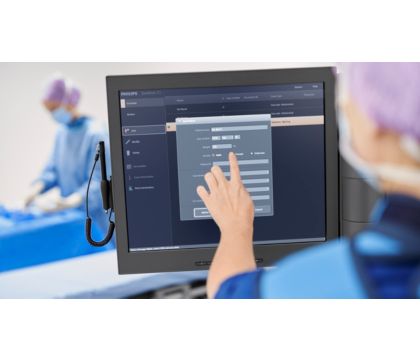 Surgical team performing orthopaedic case with Zenition FD mobile C-arm