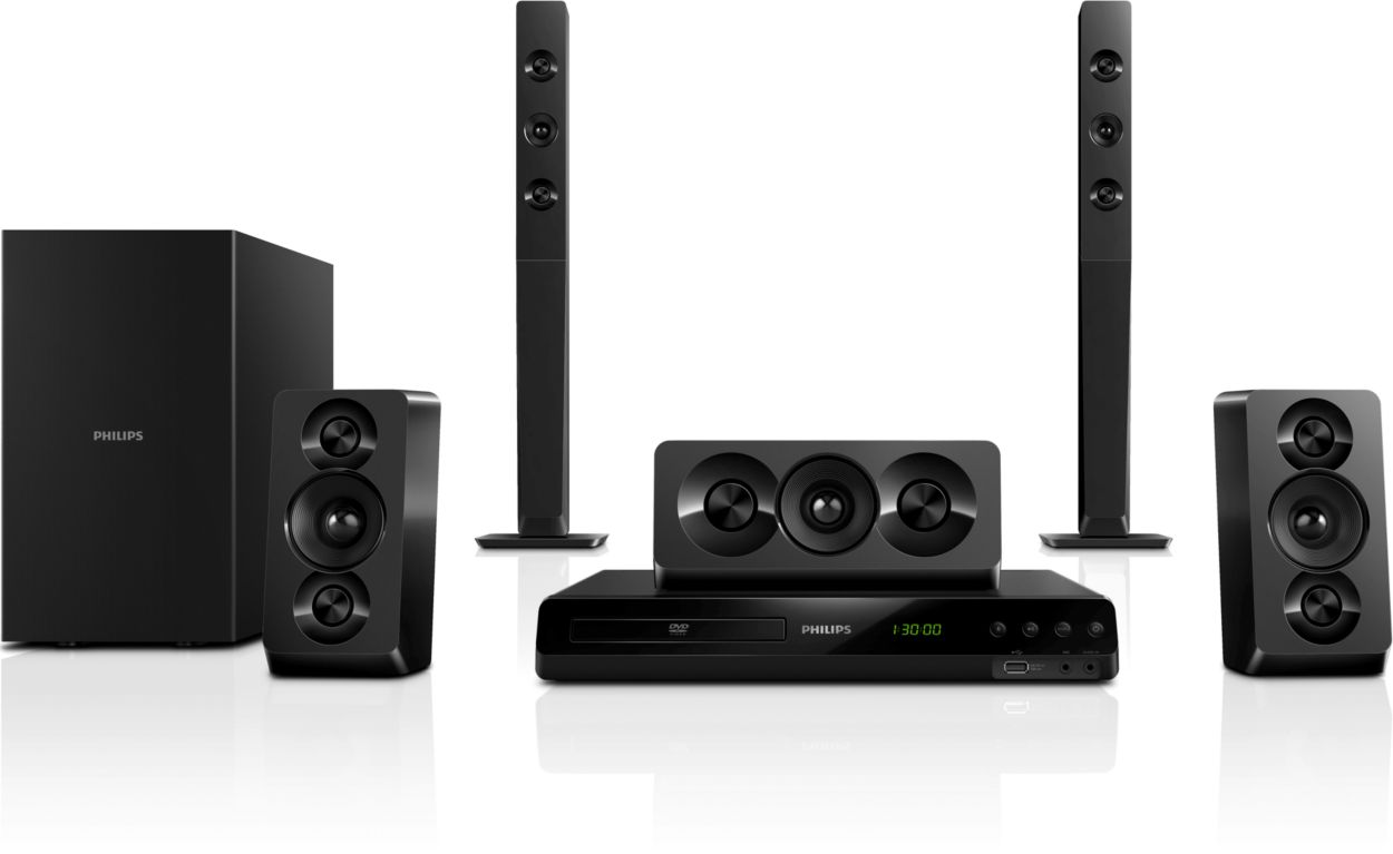 Home theater system philips 2024 5.1