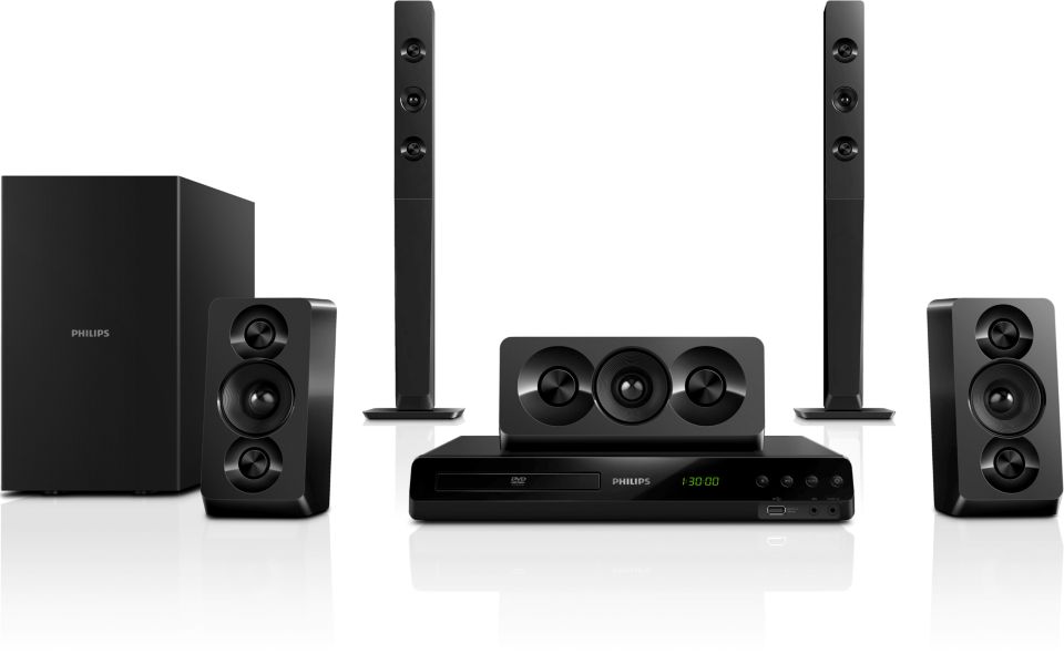 Powerful cinematic surround sound with deep sound