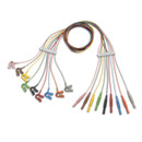 EEG cables and lead  Mini set with 9 leads EEG accessories