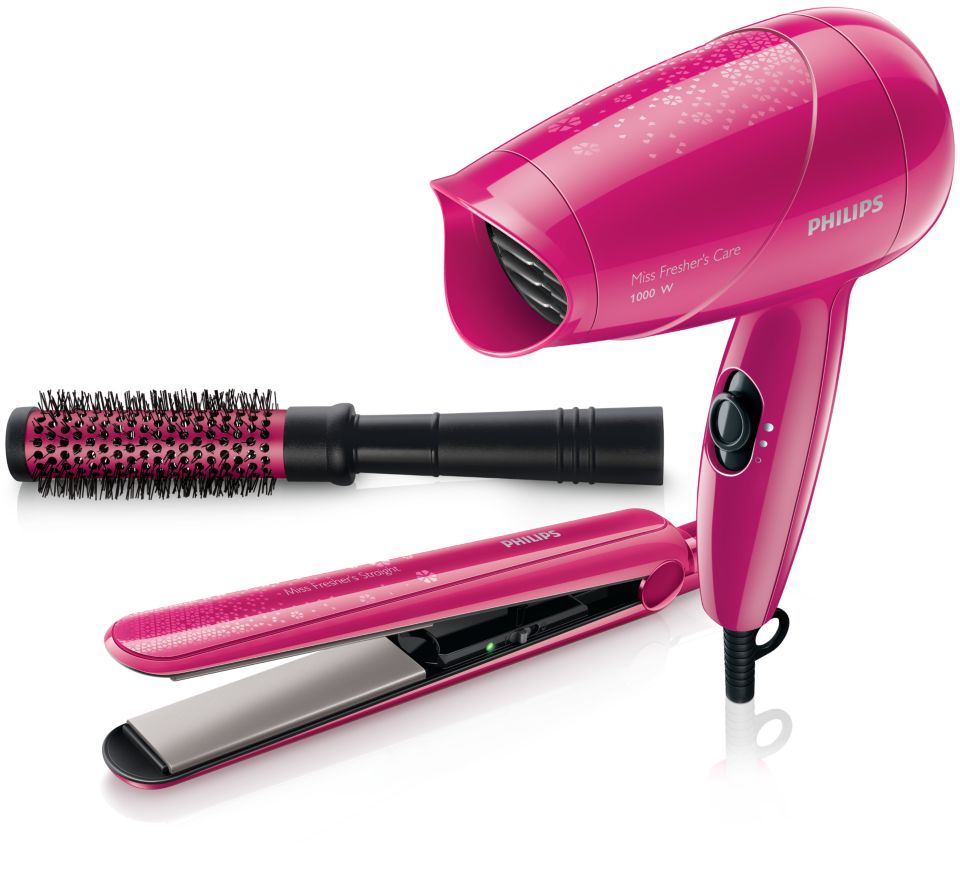 The perfect styling kit for Miss Fresher