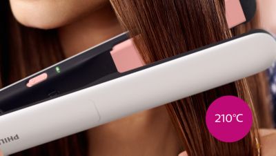 Θερμοκρασία φορμαρίσματος 210°C για άψογο στυλ