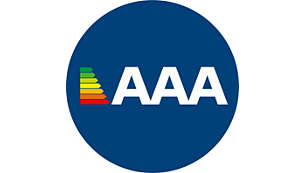 A+AA enerji sınıflarıyla yüksek performans