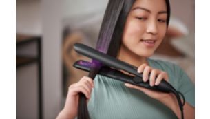 负离子养护，令秀发更顺滑、更亮泽