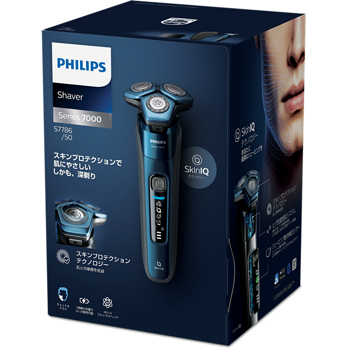 Shaver series 7000 ウェット&ドライ電気シェーバー S7786/50 Shaver series 7000 ウェット&ドライ電気シェーバー S7786/50
