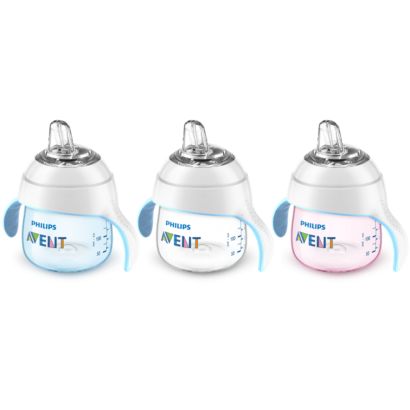 Ease your baby's transition to a drinking cup