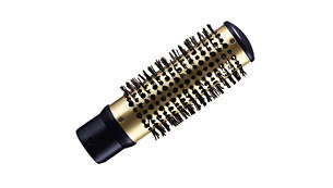 38 mm thermo brush to smooth your hair
