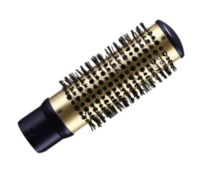 Escova térmica de 38 mm para amaciar os cabelos